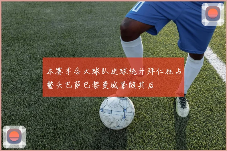 本赛季各大球队进球统计拜仁独占鳌头巴萨巴黎曼城紧随其后